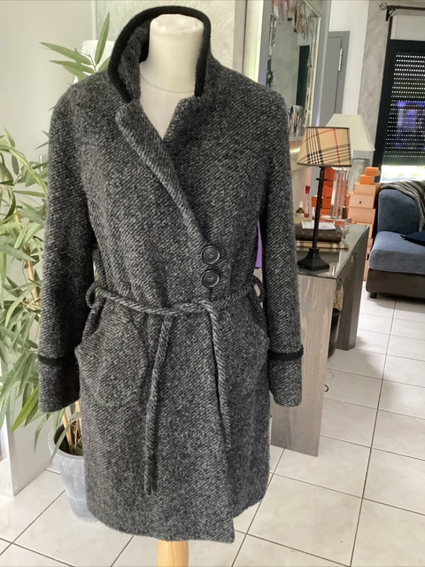Manteau Parka Claudie Pierlot Grotte Taille 1 - Occasion Très Bon état