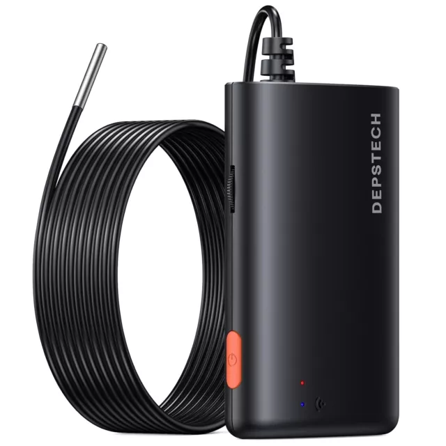 DEPSTECH Wireless Endoscope 3.9mm Borescope 1080P HD Inspection Camera 11.5ft