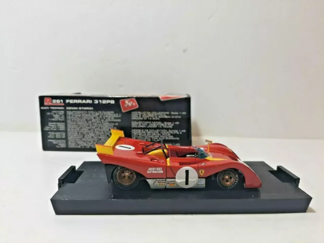 Brumm R261 Ferrari 312 Pb 1000 Km Monza 1972 1 Degree J.Ickx - C.Regazzoni #1