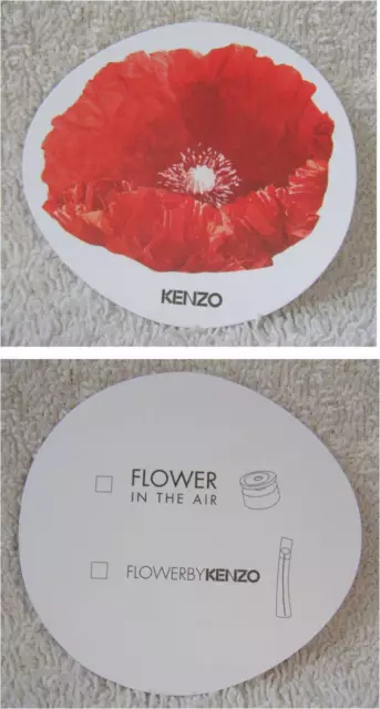 Carte à parfumer   - Perfume Card - Flower by  Kenzo