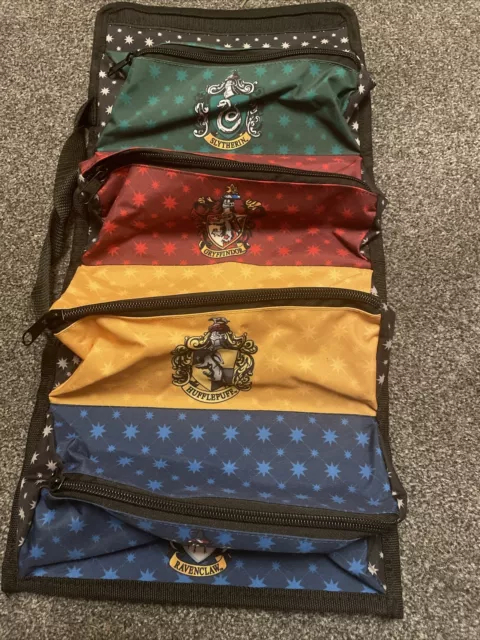 Harry Potter Large Makeup Bag Gryffindor Ravenclaw Slytherin Hogwarts Gift