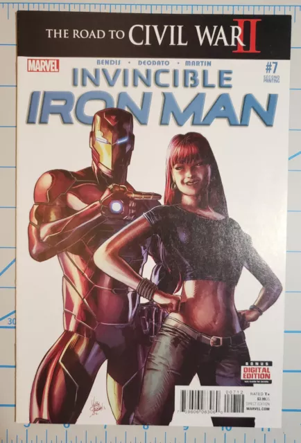 Invincible Iron Man 7 2nd print Riri Williams MCU Wakanda Forever