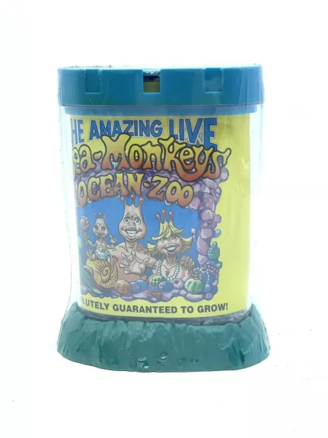 1991# Rare Sealed Amazing Live Sea-Monkeys Ocean Zoo Set Nib#Ph
