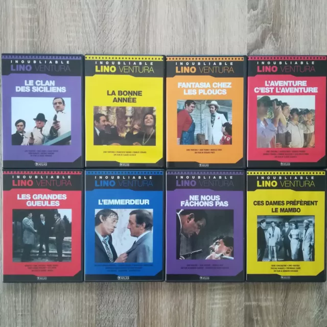 Lot de 8 DVD Collection Lino Ventura