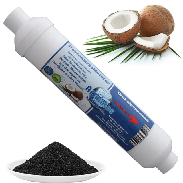 Osmose Wasserfilter Aktivkohle Inline Kartusche Vitaflow Postaktivkohlefilter