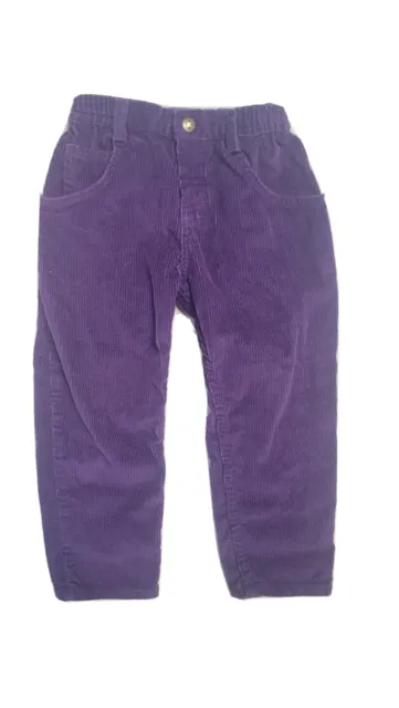 Vintage Oshkosh Girls 4 Corduroy Purple  Pants