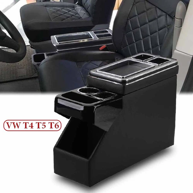 CONSOLE CENTRALE UNIVERSALE vano portaoggetti console storage per VW T4 ...
