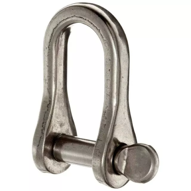 Ronstan Standard Dee Shackle 3/16" Pin 23/32" L x 7/16" W #RF616