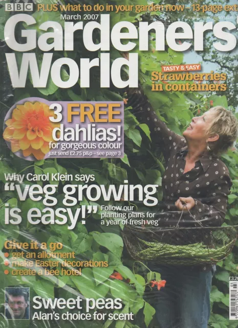 BBC Gardeners World March 2007  Magazine