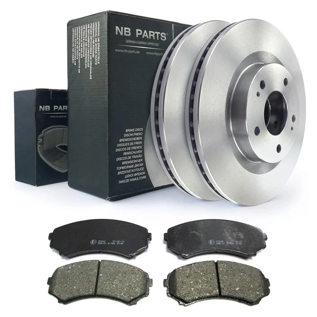 2 Bremsscheiben 257.5mm Belüftet + Bremsbeläge ATE Vorne - Komplettset