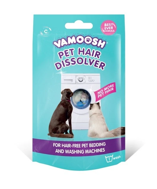 VAMOOSH PET HAIR Dissolver Pet Hair Remover for Washing Machines £5.99