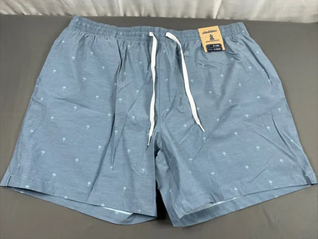 NWT & Defect Chubbies The Objectives 5.5" Classic Swim Trunks 2XL XXL LR