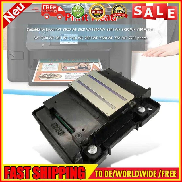 Full Colors Print Head for Epson WF-3620 WF-3640 WF-3720 WF7111 WF7611 WF7620