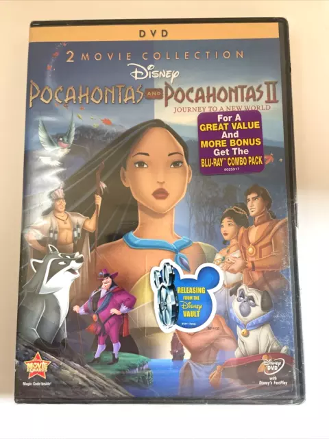 Pocahontas And Pocahontas 2 / 2012 DVD Edition / Disney / NEW Sealed