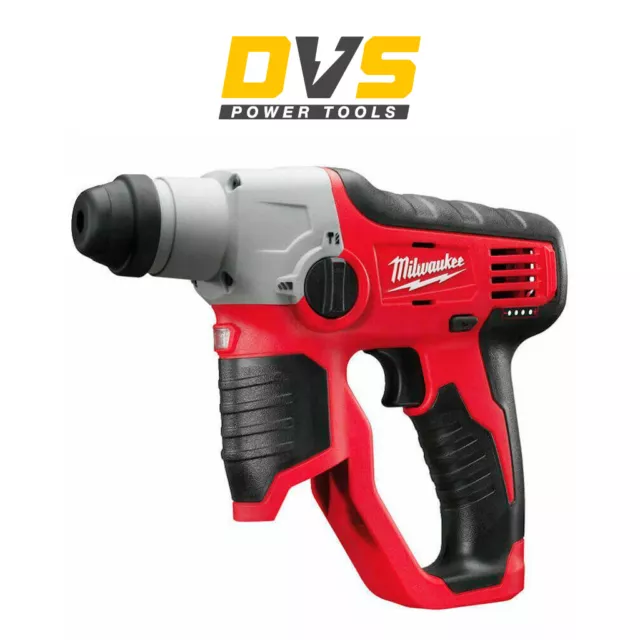 Taladro De Martillos Milwaukee M12H-0 Sds-Plus Cuerpo 12V Solamente