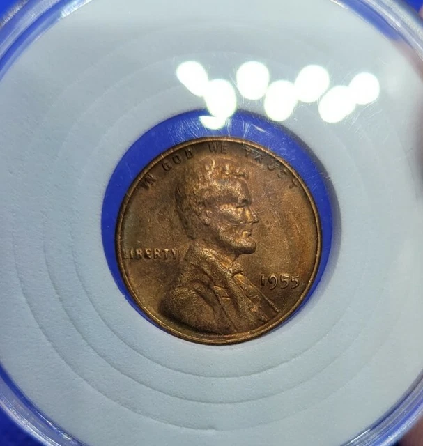 1955 P Lincoln Wheat Cent Good Condition Collectible 1C Penny AU Great Relief!