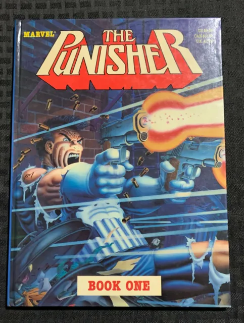 1987 Marvel THE PUNISHER Book One HC FN+ 6.5 Mike Zeck / Fisherman Collection