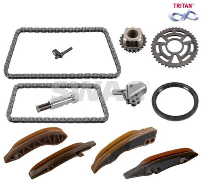 Set catene di controllo SWAG 20 10 2040 per BMW Serie 5 F10 Touring F11 1 F20 F21 serie 3 F31