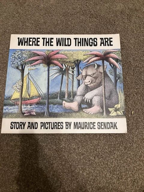 WHERE THE WILD Things Are by Maurice Sendak (Paperback, 2000) £1.50 ...