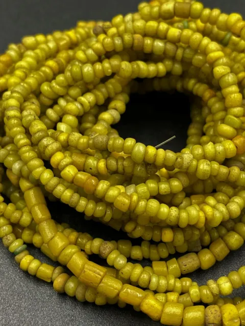 Old Ancient Antique Glass Beads From Ancient Pyu culture period  from Burma 7