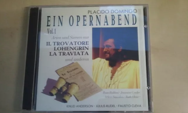 Cd--Placido Domingo--Ein Opernabend--Vol 1---2Cdalbum