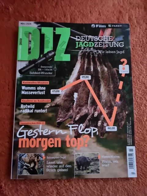 DJZ Deutsche Jagd Zeitung, März 2024.