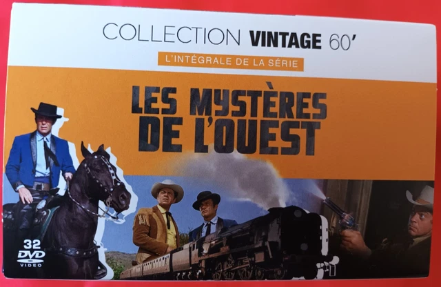 COFFRET INTÉGRALE SÉRIE TV "Les mystères de l'ouest" 32 DVD + Livre