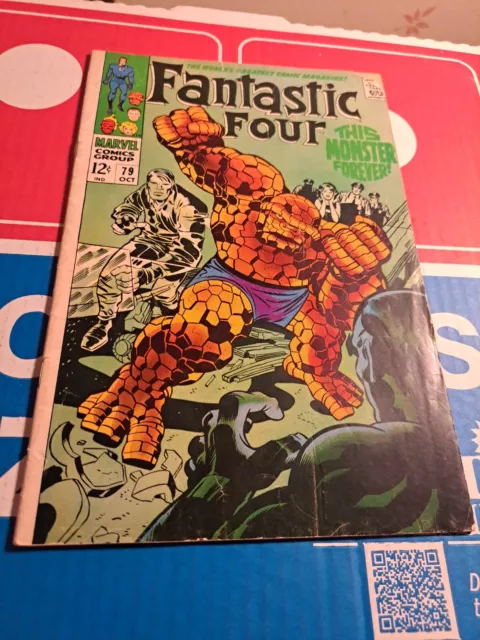 Fantastic Four 79 GD 2.0 (1968 Marvel) *1 Book* 1st Android Man! Stan Lee! Kirby