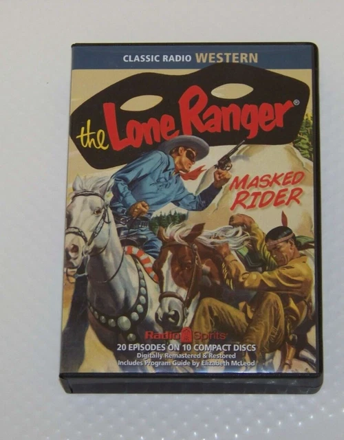 The Lone Ranger Masked Rider Classic Radio Western Radio Spirits - 10 CDs The Lone Ranger Masked Rider Classic Radio Western Radio Spirits - 10 CDs