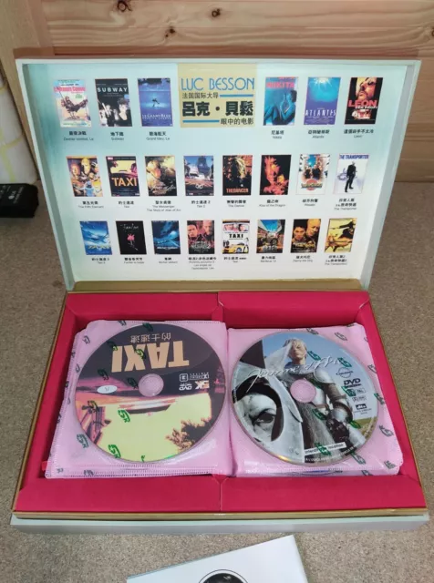 Coffret LUC BESSON COLLECTION - INCLUS 23 FILMS - RARE - TRÈS BON ÉTAT 2