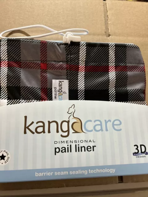 Kangacare Dexter pail liner barrier seam sealing diapers elastic drawstring