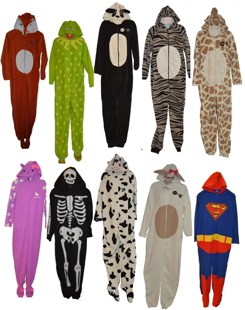 PRIMARK MENS WOMENS Ladies Animal Adult All In One Sleepsuit