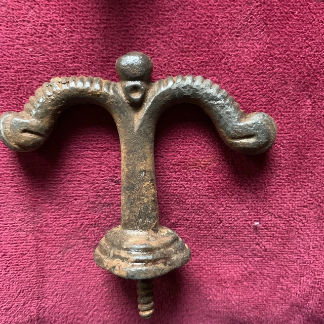 Antique Iron Ceiling Hooks Hangers Old Hook Hanger Storage Victorian Vintage