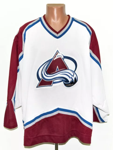 Nhl Colorado Avalanche Ice Hockey Shirt Jersey Ccm Size Xl