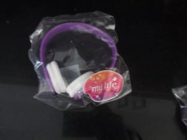 NEW in PACKAGE HEADSET for MY LIFE OUR GENERATION BATTAT AMERICAN GIRL 18" DOLLS