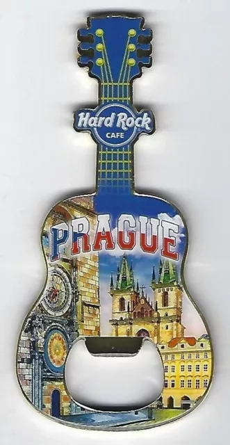 Flaschenöffner Bottle Opener Magnet Hard Rock Cafe Prague Prag V20 NEU