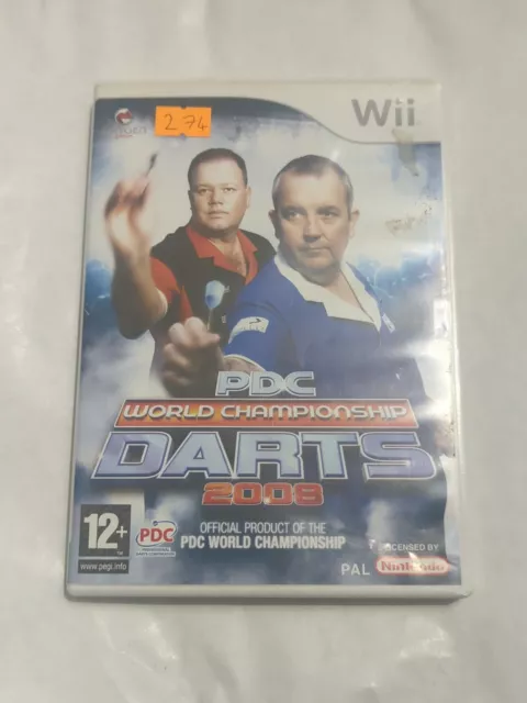 PDC World Championship Darts 2008 (Wii) With Manual