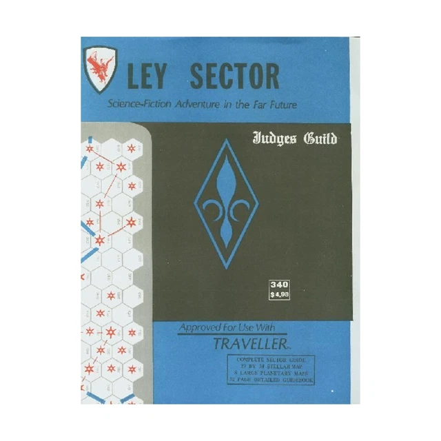 Judges Guild Traveller Ley Sector VG