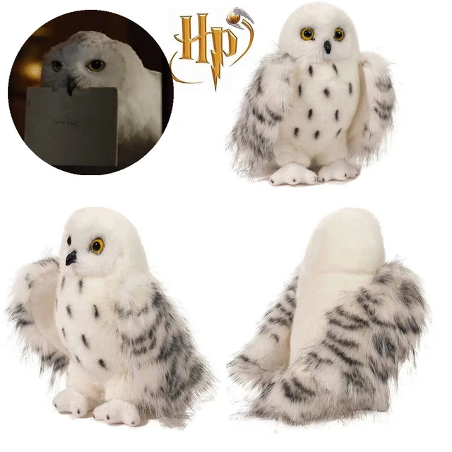 HARRY POTTER HEDWIG Owl Plush Toys Stuffed Animal Model Soft Doll Kids