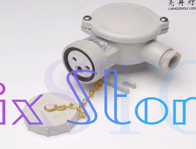 1PC Plug and socket CZS101/202/402-1/2/3/4/5 waterproof 16A
