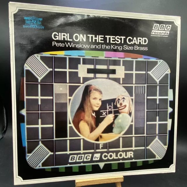 GIRL ON THE TEST CARD Pete Winslow and the King Size Brass BBC LP Vinyl Record