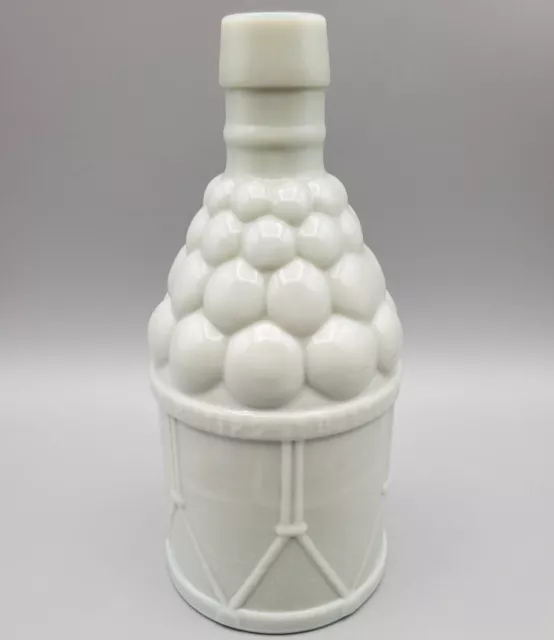 VINTAGE McGIVER'S AMERICAN ARMY BITTERS BOTTLE: RARE GREY MILKGLASS WHEATON, NJ