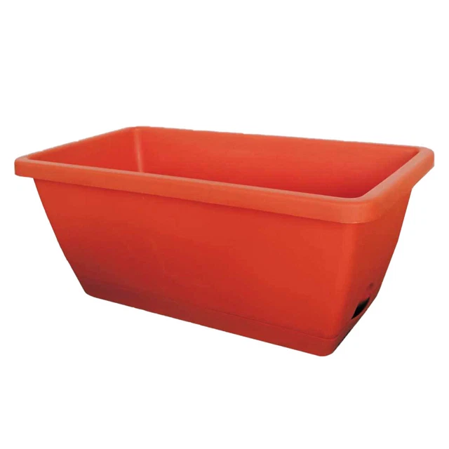 Kunststoff-Pflanzgefäß mit Drainageloch Square Indoor Outdoor Blumentopfhalter