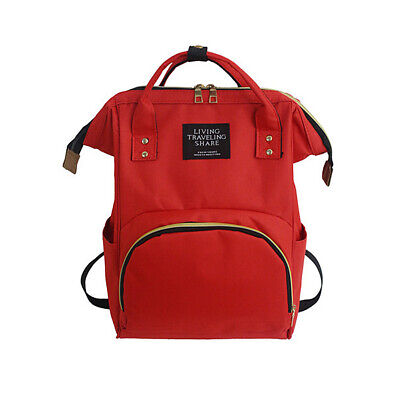 US Baby Bag Large Capacity Diaper Bag Multi-Function Waterproof Backpack Nappy
