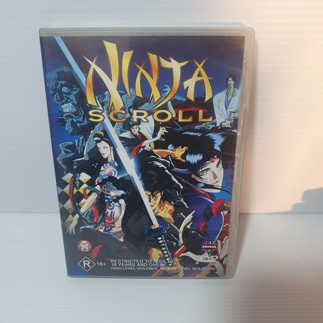NINJA SCROLL (DVD, 1993) Madman PicClick AU