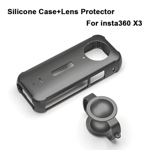 Insta360 X3 Lens Cap Protector + Protection Frame + Lens Guards For Insta 360 X3 Camera Protector Set Anti-scratch Accessories
