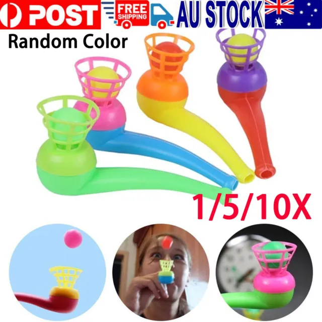 1-10Pcs Blowing Ball Toy Balance Training Parent-child Educational Game Gifts