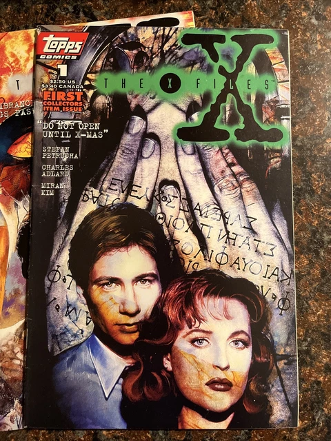 The X-Files #1 - 2 (1995, Topps) 1st appearance Mulder & Scully 1st prints VFs