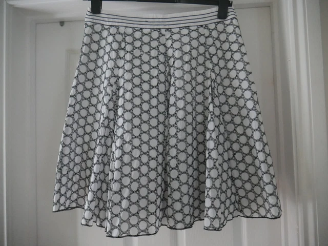 Debenhams black a clearance line skirt