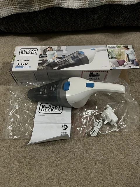 Black&Decker Nvc115Jl 5.4Wh/3.6V 1,5Ah Li-İon Şarjlı Süpürge